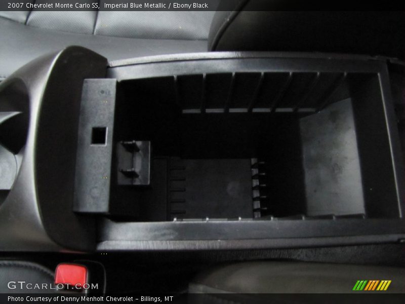 Imperial Blue Metallic / Ebony Black 2007 Chevrolet Monte Carlo SS