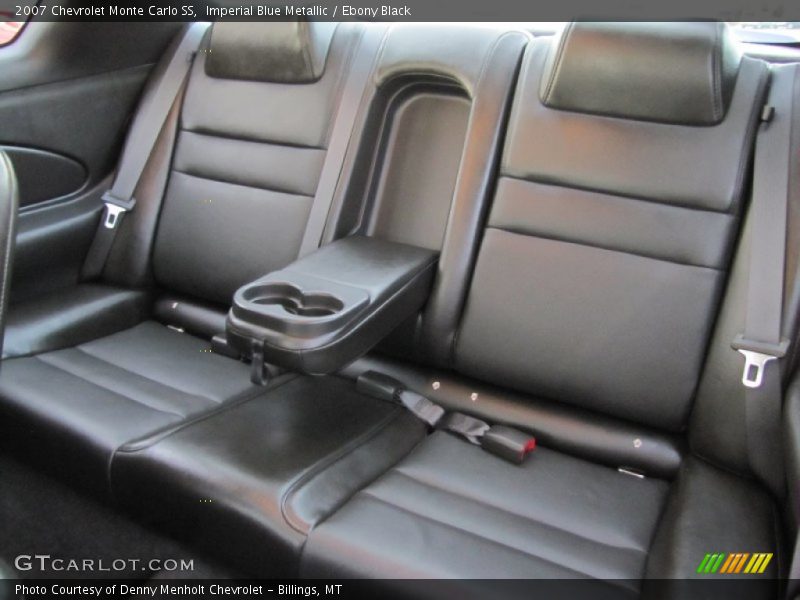 Imperial Blue Metallic / Ebony Black 2007 Chevrolet Monte Carlo SS