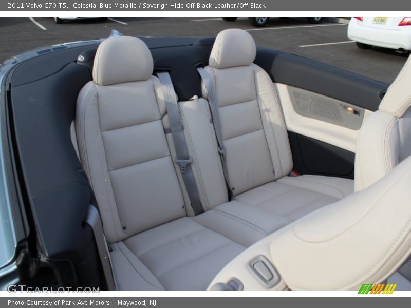 Celestial Blue Metallic / Soverign Hide Off Black Leather/Off Black 2011 Volvo C70 T5