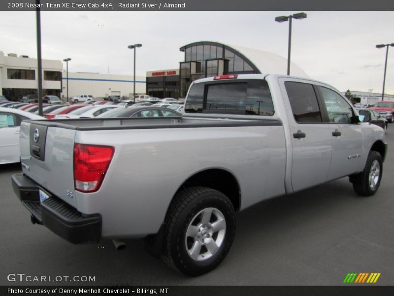 Radiant Silver / Almond 2008 Nissan Titan XE Crew Cab 4x4