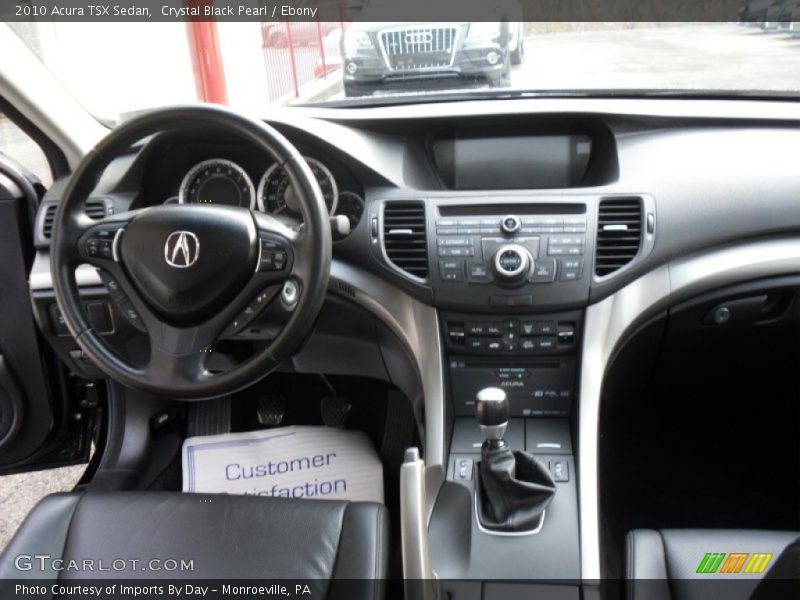 Dashboard of 2010 TSX Sedan