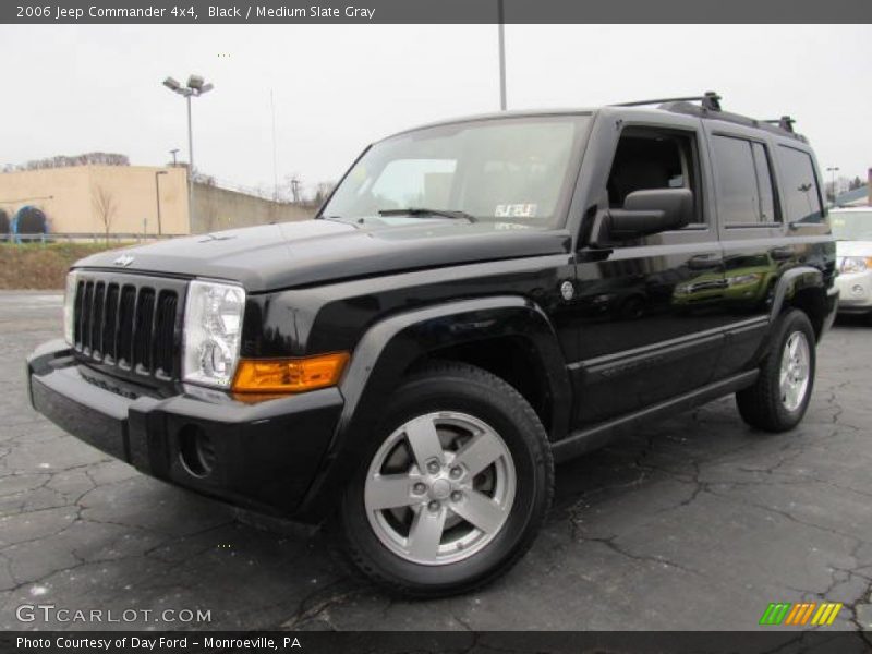 Black / Medium Slate Gray 2006 Jeep Commander 4x4