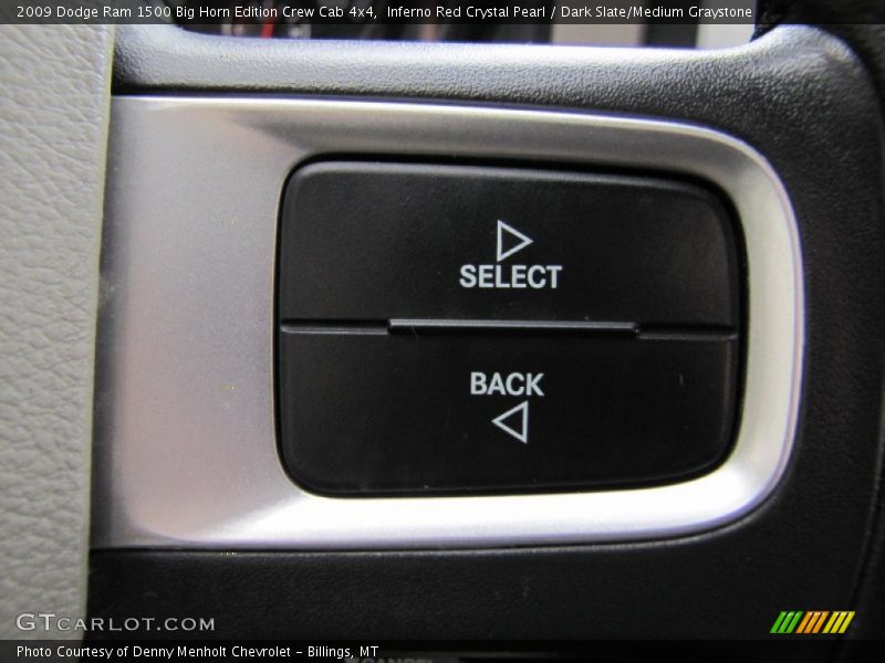 Inferno Red Crystal Pearl / Dark Slate/Medium Graystone 2009 Dodge Ram 1500 Big Horn Edition Crew Cab 4x4