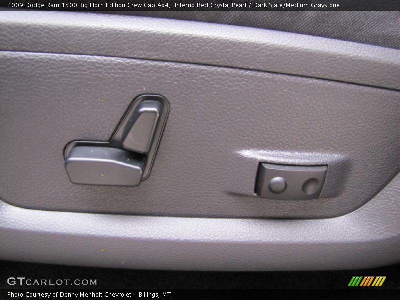Inferno Red Crystal Pearl / Dark Slate/Medium Graystone 2009 Dodge Ram 1500 Big Horn Edition Crew Cab 4x4