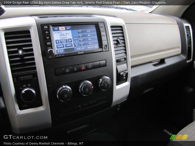 Inferno Red Crystal Pearl / Dark Slate/Medium Graystone 2009 Dodge Ram 1500 Big Horn Edition Crew Cab 4x4