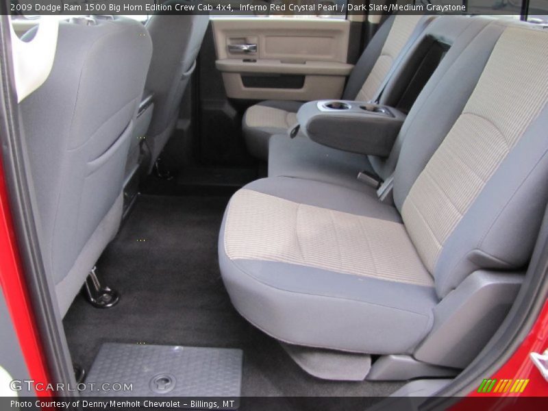 Inferno Red Crystal Pearl / Dark Slate/Medium Graystone 2009 Dodge Ram 1500 Big Horn Edition Crew Cab 4x4