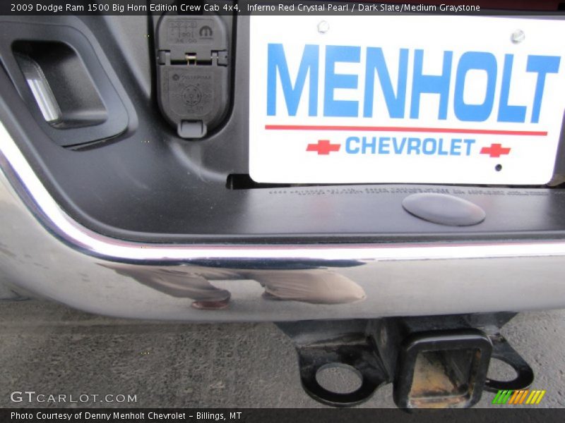 Inferno Red Crystal Pearl / Dark Slate/Medium Graystone 2009 Dodge Ram 1500 Big Horn Edition Crew Cab 4x4