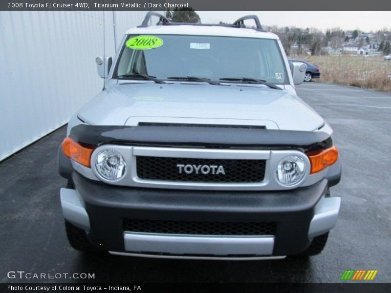 Titanium Metallic / Dark Charcoal 2008 Toyota FJ Cruiser 4WD