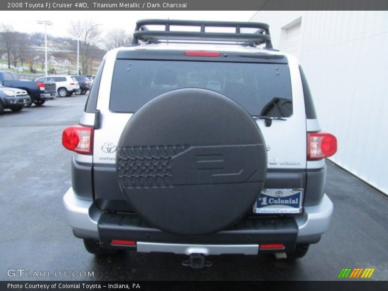 Titanium Metallic / Dark Charcoal 2008 Toyota FJ Cruiser 4WD