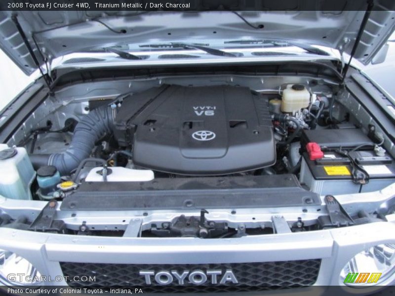 Titanium Metallic / Dark Charcoal 2008 Toyota FJ Cruiser 4WD