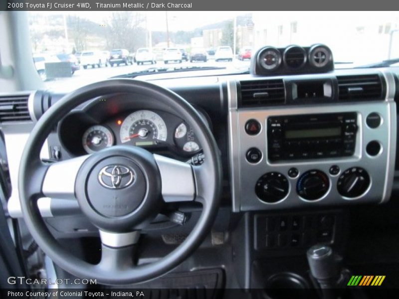Titanium Metallic / Dark Charcoal 2008 Toyota FJ Cruiser 4WD