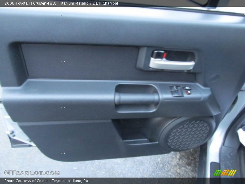 Titanium Metallic / Dark Charcoal 2008 Toyota FJ Cruiser 4WD