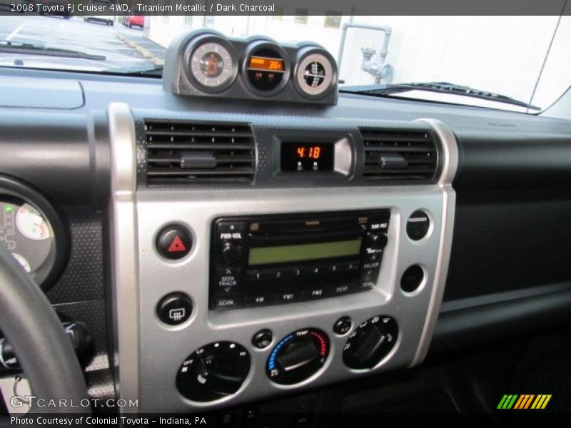 Titanium Metallic / Dark Charcoal 2008 Toyota FJ Cruiser 4WD