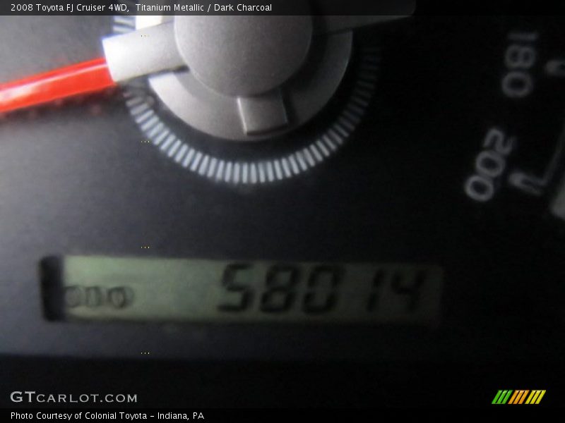 Titanium Metallic / Dark Charcoal 2008 Toyota FJ Cruiser 4WD