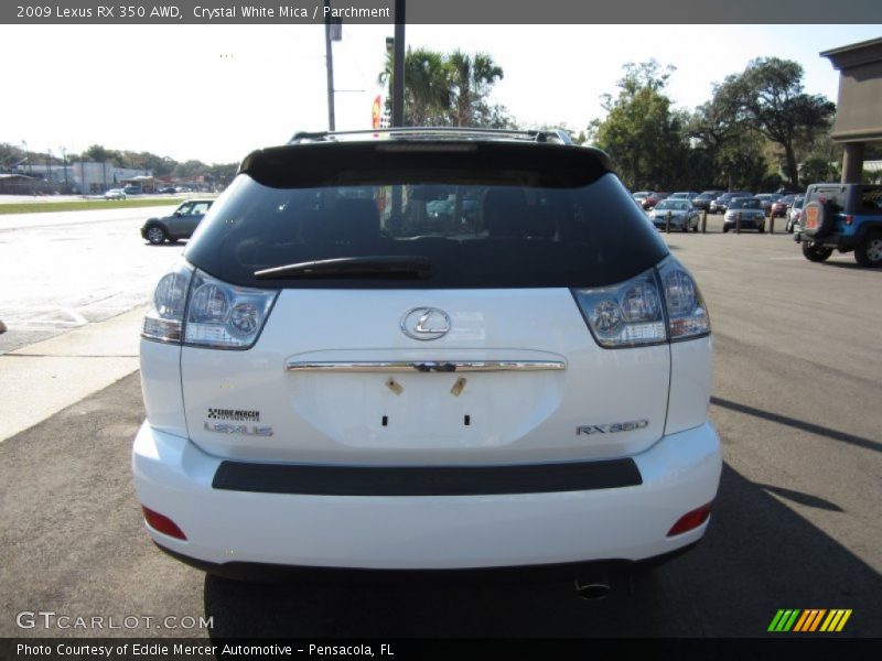 Crystal White Mica / Parchment 2009 Lexus RX 350 AWD