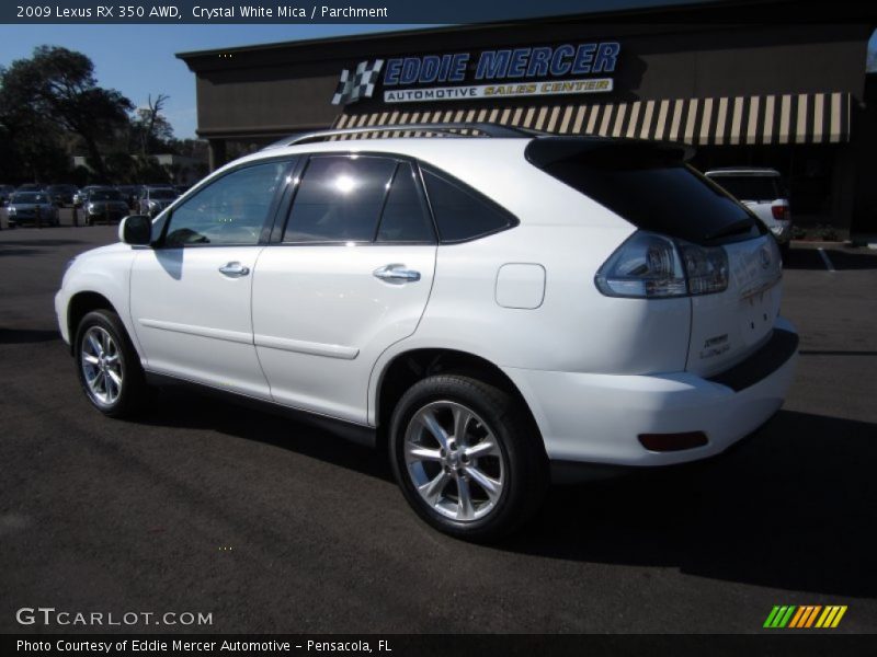 Crystal White Mica / Parchment 2009 Lexus RX 350 AWD