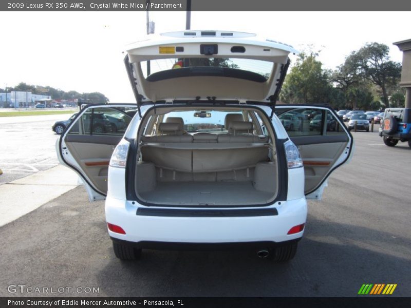 Crystal White Mica / Parchment 2009 Lexus RX 350 AWD