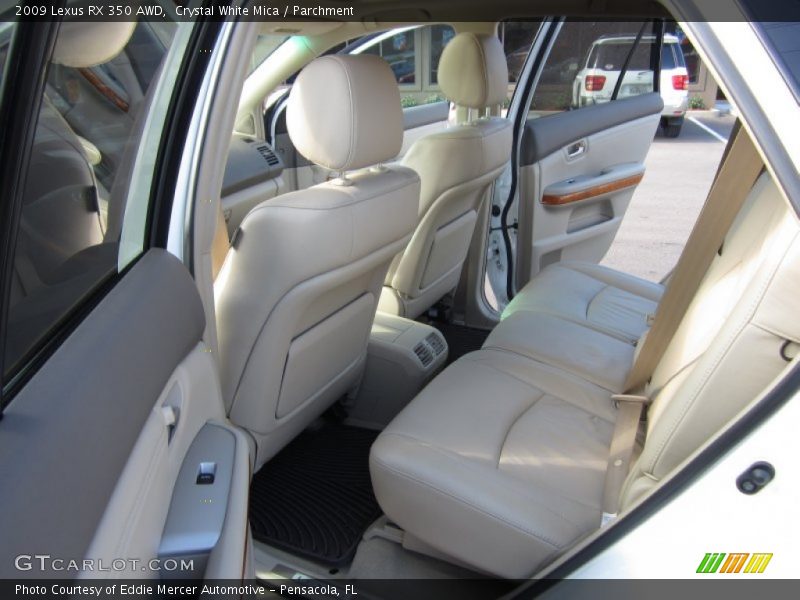 Crystal White Mica / Parchment 2009 Lexus RX 350 AWD