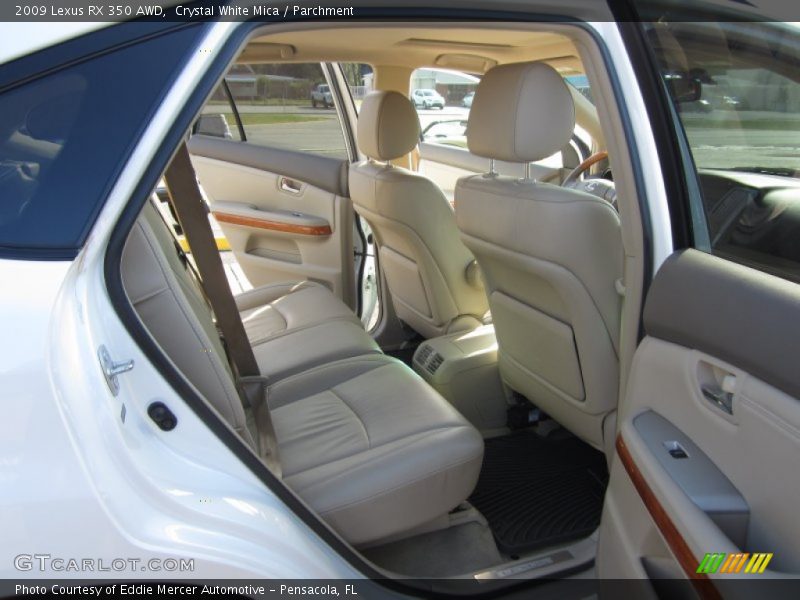 Crystal White Mica / Parchment 2009 Lexus RX 350 AWD