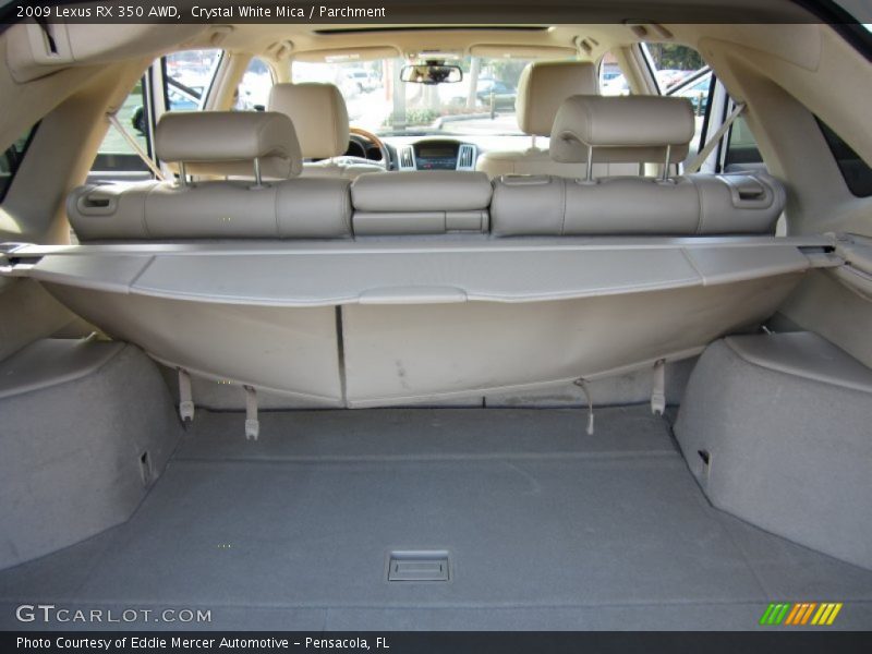 Crystal White Mica / Parchment 2009 Lexus RX 350 AWD