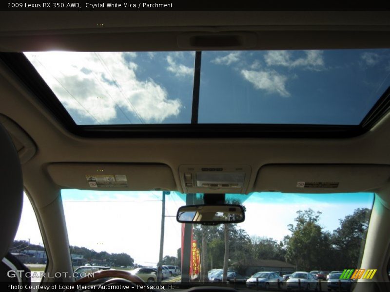 Crystal White Mica / Parchment 2009 Lexus RX 350 AWD