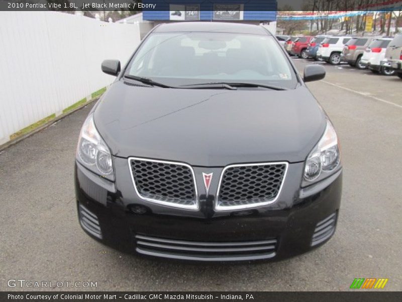 Jet Black Metallic / Ebony 2010 Pontiac Vibe 1.8L