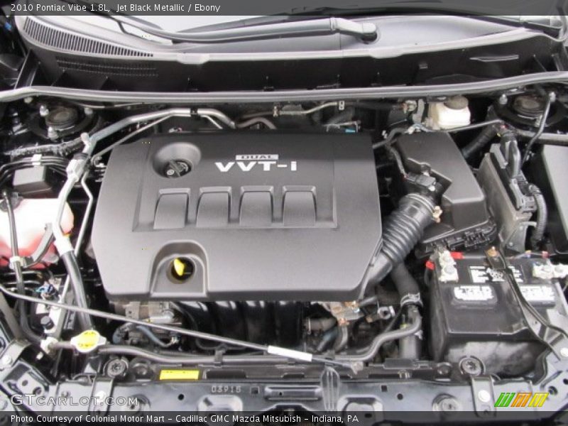 Jet Black Metallic / Ebony 2010 Pontiac Vibe 1.8L