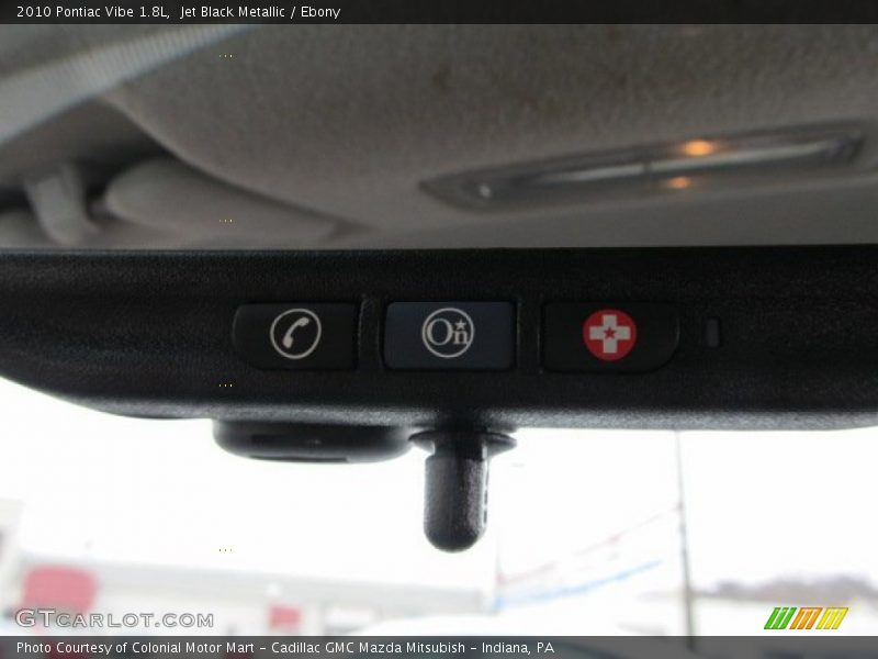 Jet Black Metallic / Ebony 2010 Pontiac Vibe 1.8L