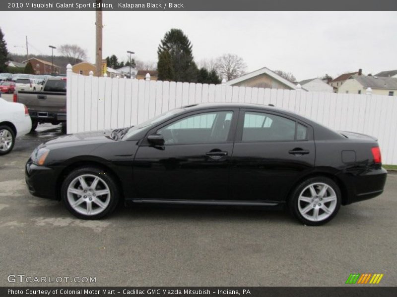 Kalapana Black / Black 2010 Mitsubishi Galant Sport Edition
