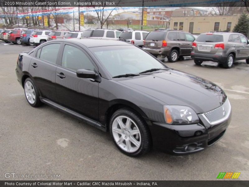 Kalapana Black / Black 2010 Mitsubishi Galant Sport Edition