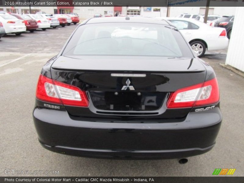 Kalapana Black / Black 2010 Mitsubishi Galant Sport Edition