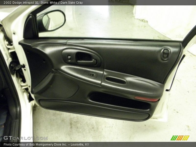 Stone White / Dark Slate Gray 2002 Dodge Intrepid SE