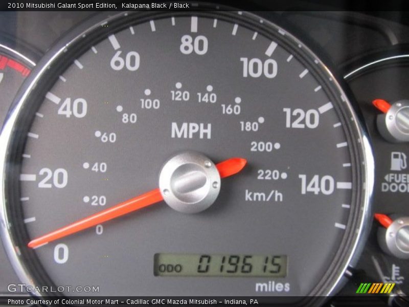 Kalapana Black / Black 2010 Mitsubishi Galant Sport Edition