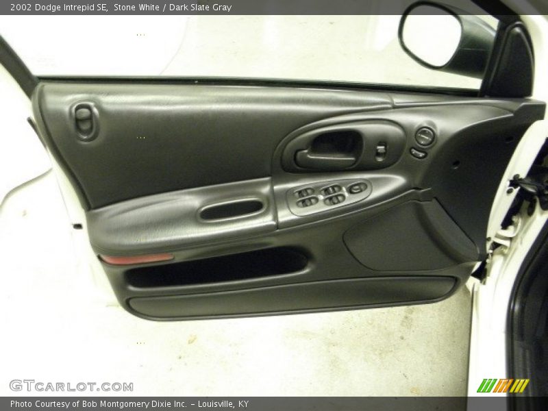 Stone White / Dark Slate Gray 2002 Dodge Intrepid SE