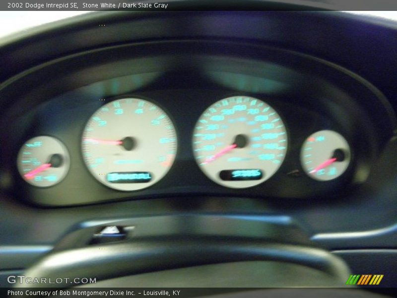 Stone White / Dark Slate Gray 2002 Dodge Intrepid SE