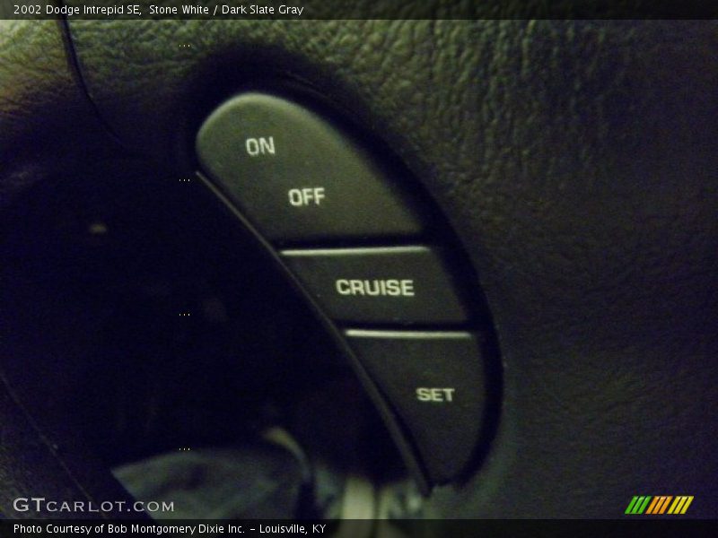 Stone White / Dark Slate Gray 2002 Dodge Intrepid SE