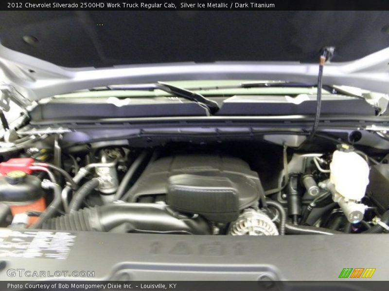 Silver Ice Metallic / Dark Titanium 2012 Chevrolet Silverado 2500HD Work Truck Regular Cab