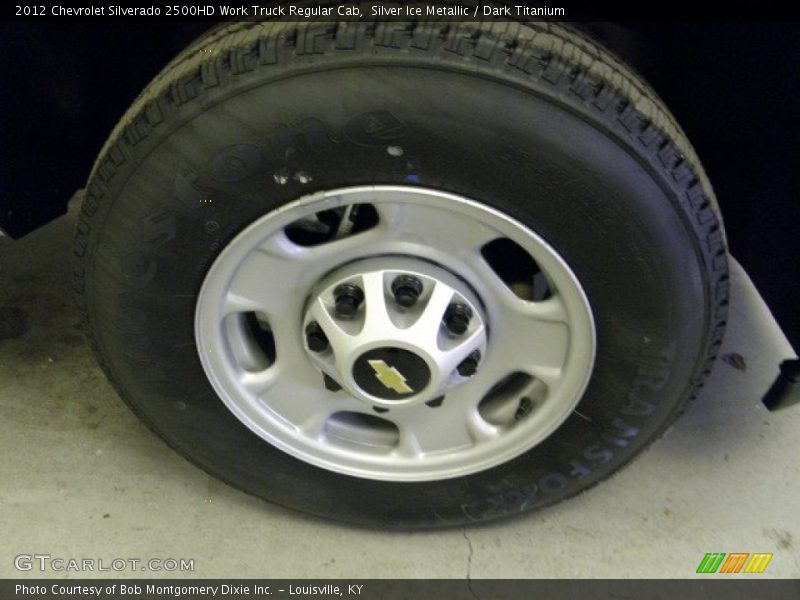 Silver Ice Metallic / Dark Titanium 2012 Chevrolet Silverado 2500HD Work Truck Regular Cab