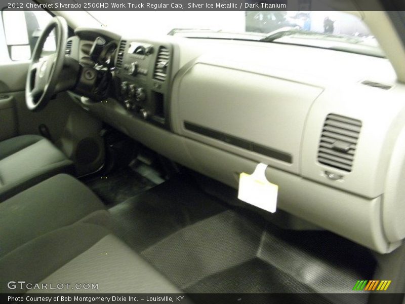 Silver Ice Metallic / Dark Titanium 2012 Chevrolet Silverado 2500HD Work Truck Regular Cab