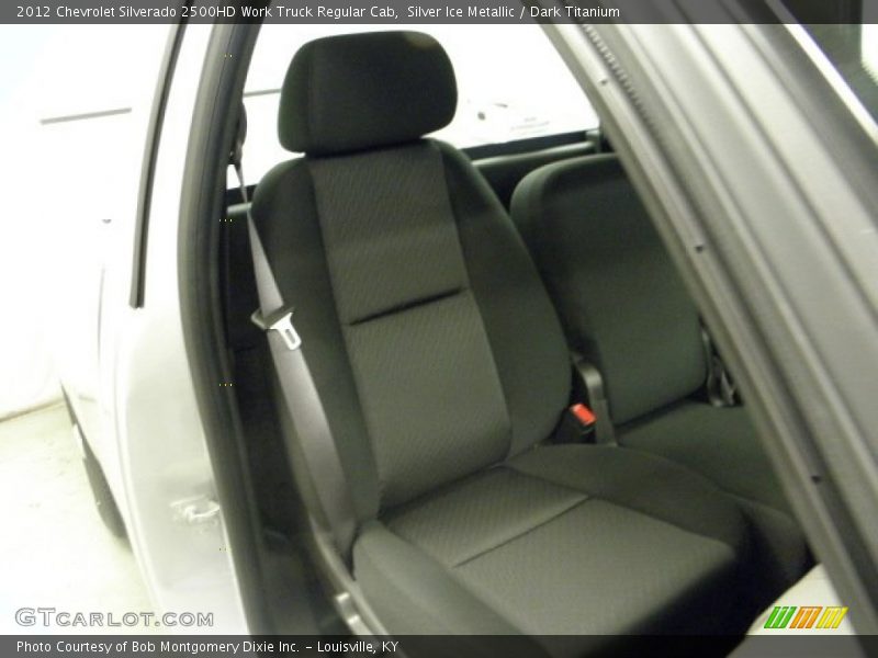 Silver Ice Metallic / Dark Titanium 2012 Chevrolet Silverado 2500HD Work Truck Regular Cab