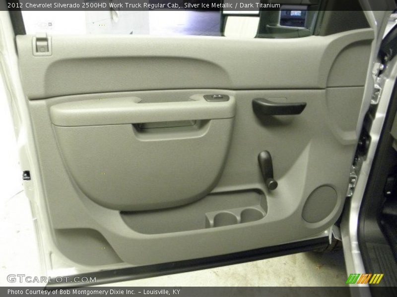 Silver Ice Metallic / Dark Titanium 2012 Chevrolet Silverado 2500HD Work Truck Regular Cab