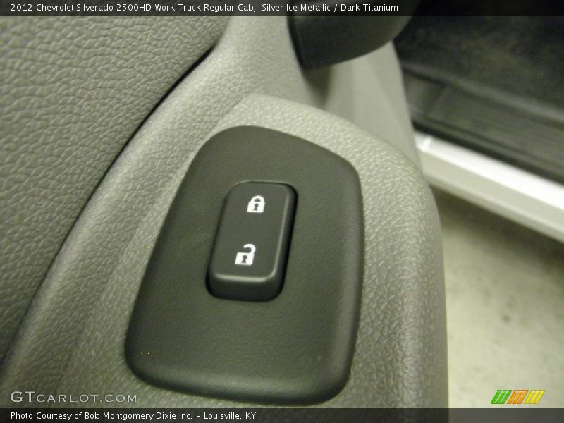 Silver Ice Metallic / Dark Titanium 2012 Chevrolet Silverado 2500HD Work Truck Regular Cab