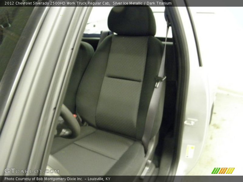 Silver Ice Metallic / Dark Titanium 2012 Chevrolet Silverado 2500HD Work Truck Regular Cab