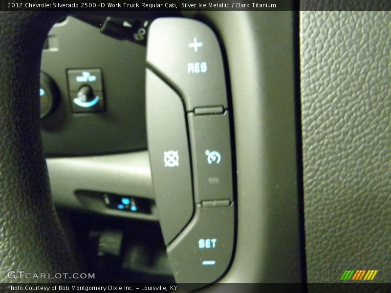 Silver Ice Metallic / Dark Titanium 2012 Chevrolet Silverado 2500HD Work Truck Regular Cab