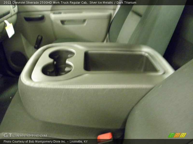 Silver Ice Metallic / Dark Titanium 2012 Chevrolet Silverado 2500HD Work Truck Regular Cab