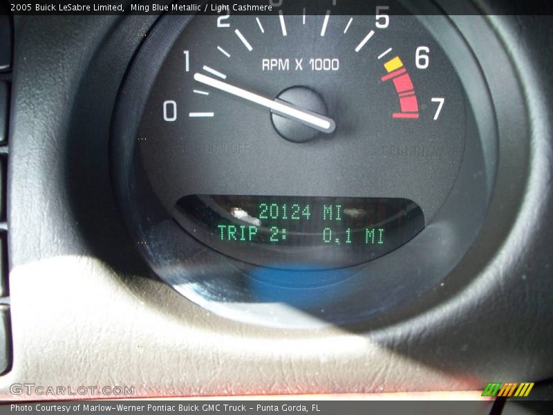 Ming Blue Metallic / Light Cashmere 2005 Buick LeSabre Limited