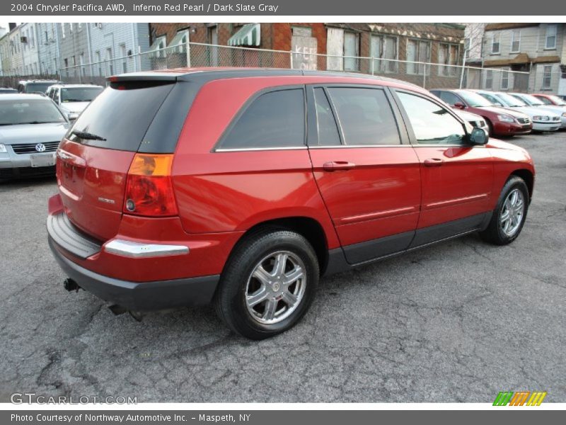 Inferno Red Pearl / Dark Slate Gray 2004 Chrysler Pacifica AWD