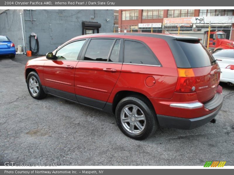 Inferno Red Pearl / Dark Slate Gray 2004 Chrysler Pacifica AWD