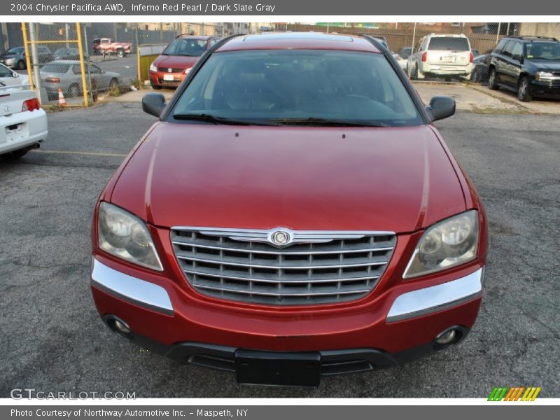 Inferno Red Pearl / Dark Slate Gray 2004 Chrysler Pacifica AWD