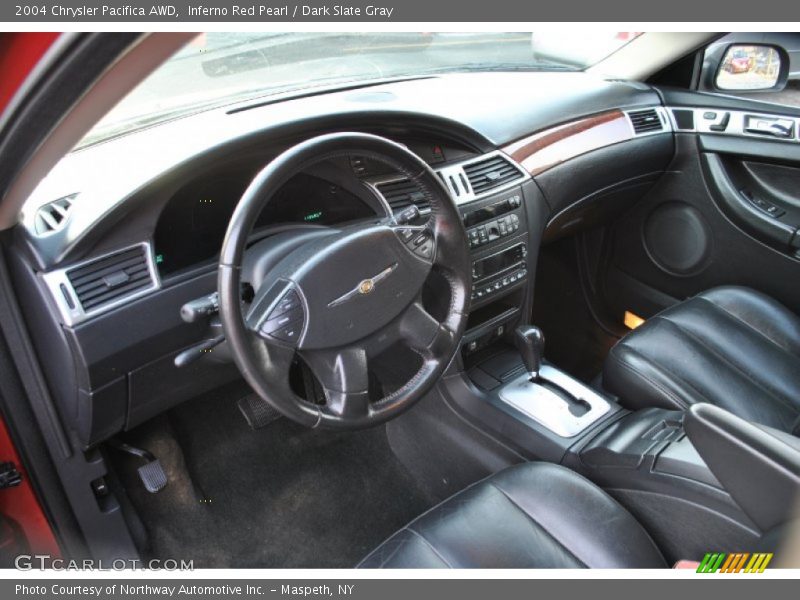 Inferno Red Pearl / Dark Slate Gray 2004 Chrysler Pacifica AWD